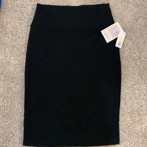 LulaRoe Black Cassie Skirt